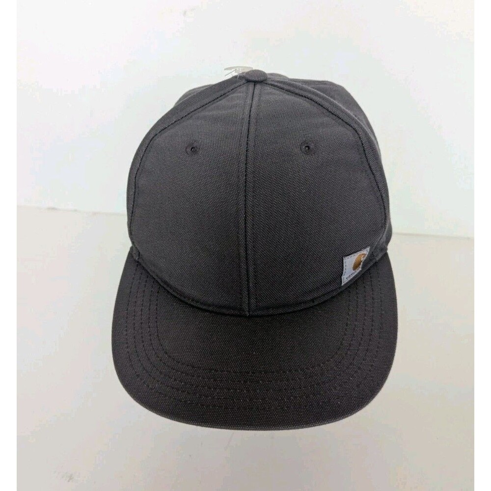 Carhartt Men's Baseball Hat Canvas Cap Adjustable  Durable Workwear Gray NEW